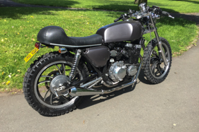 Yamaha XJ550 Brat Style